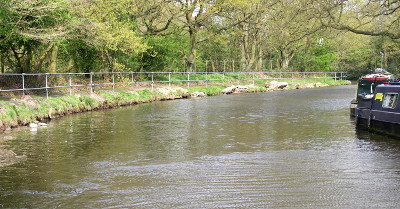 canal fenced in