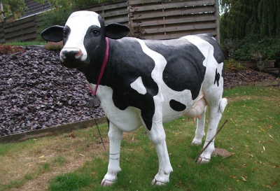 Plastic cow