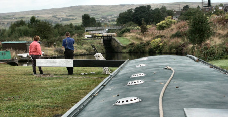 climbing Pennines