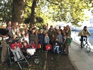 regents canal cyclists